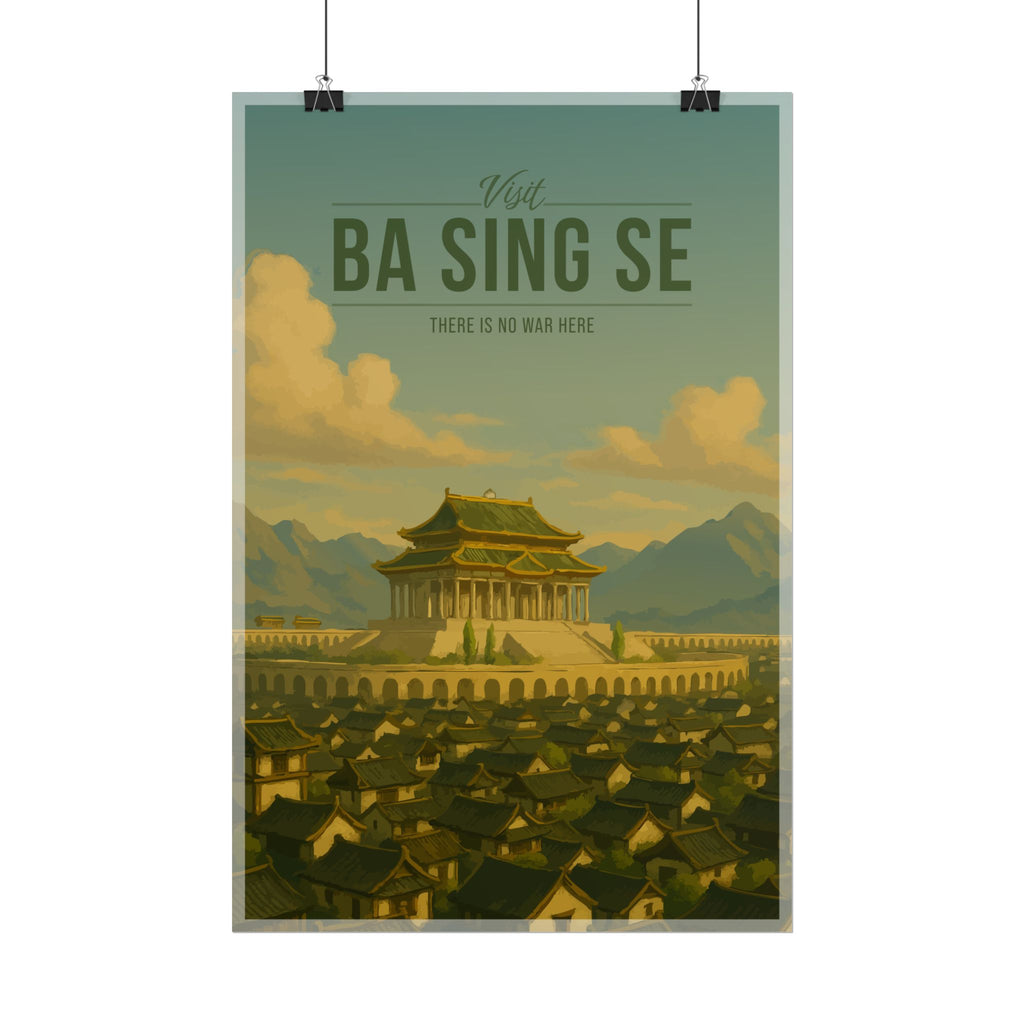Ba Sing Se Travel Poster