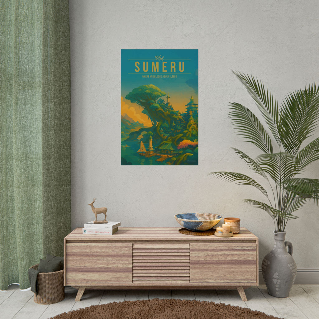 Sumeru Travel Poster