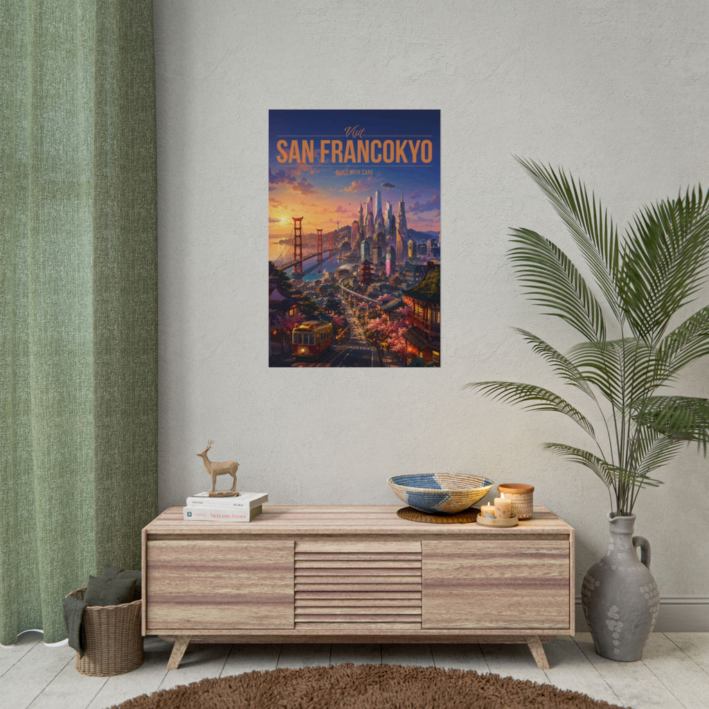 San Francokyo Travel Poster