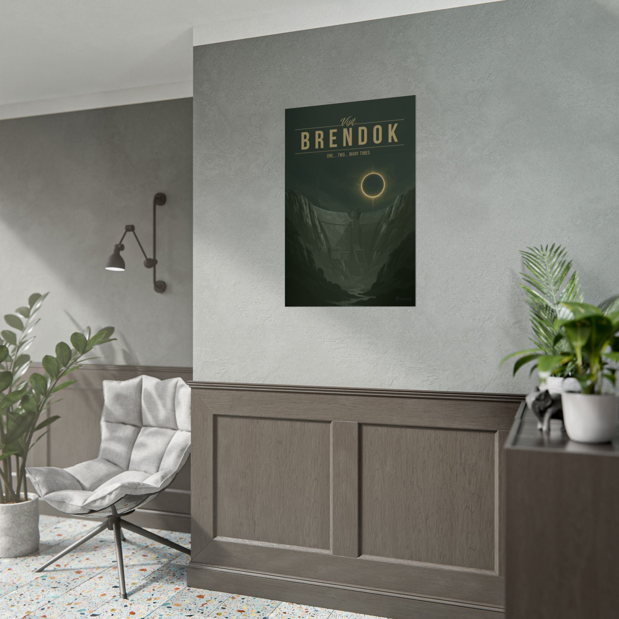 Brendok Travel Poster