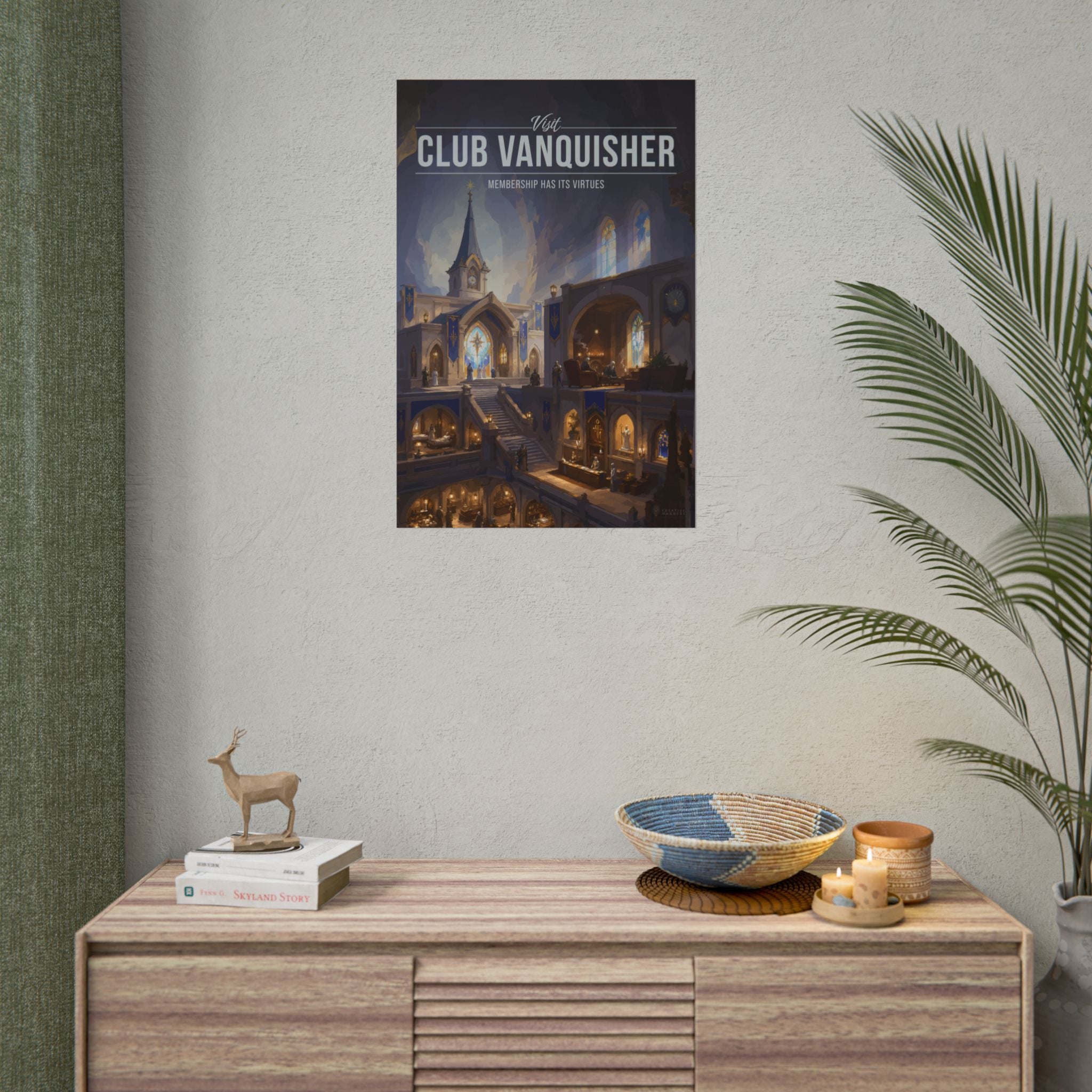 Club Vanquisher Travel Poster