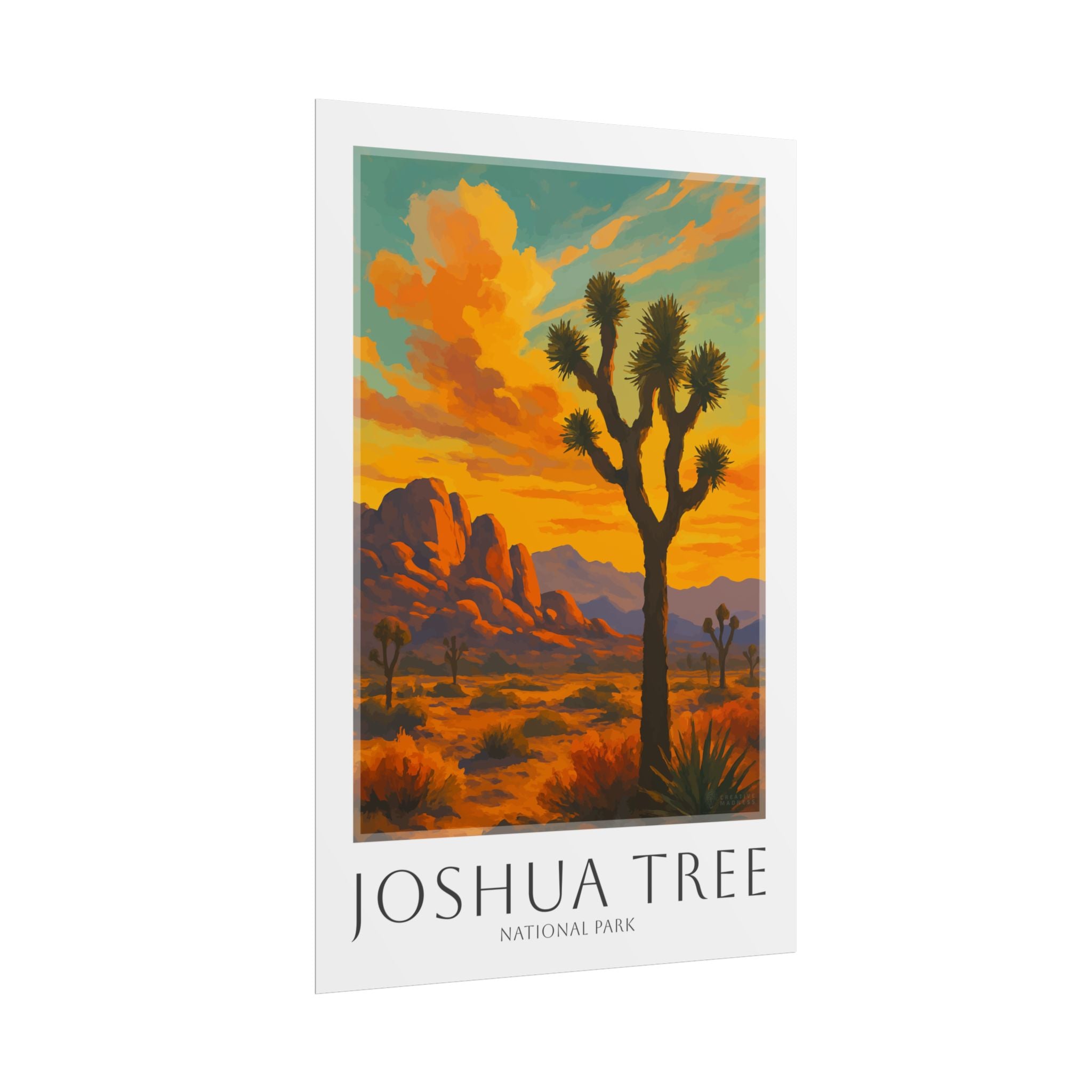 JOSHUA TREE * Travel Poster * National Park Wall Art