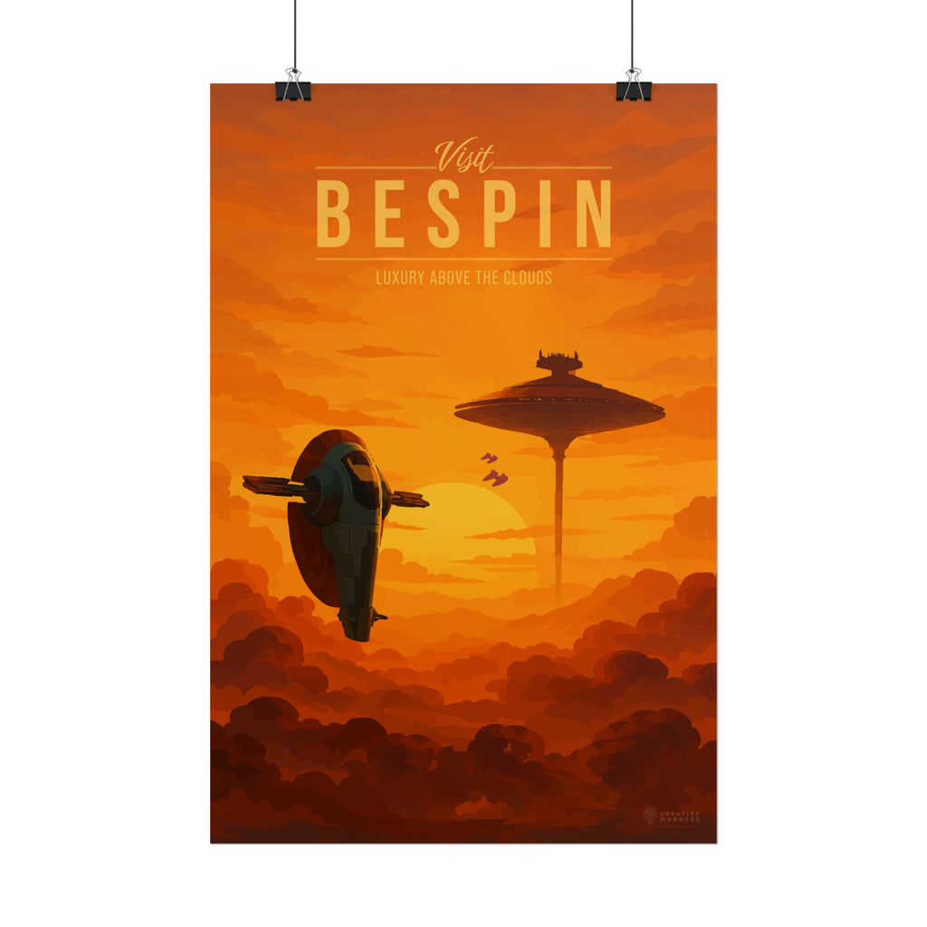 Bespin Travel Poster