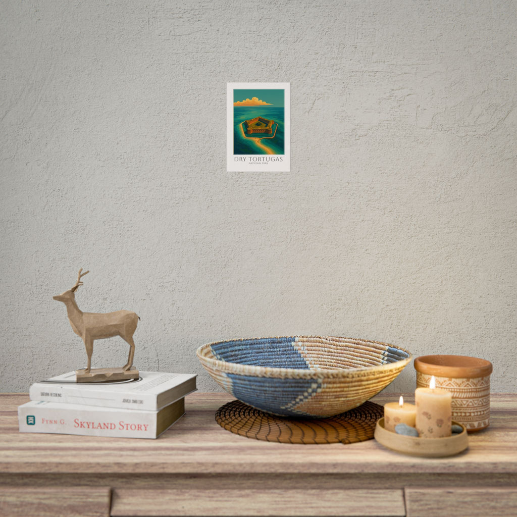 DRY TORTUGAS * Travel Poster * National Park Wall Art