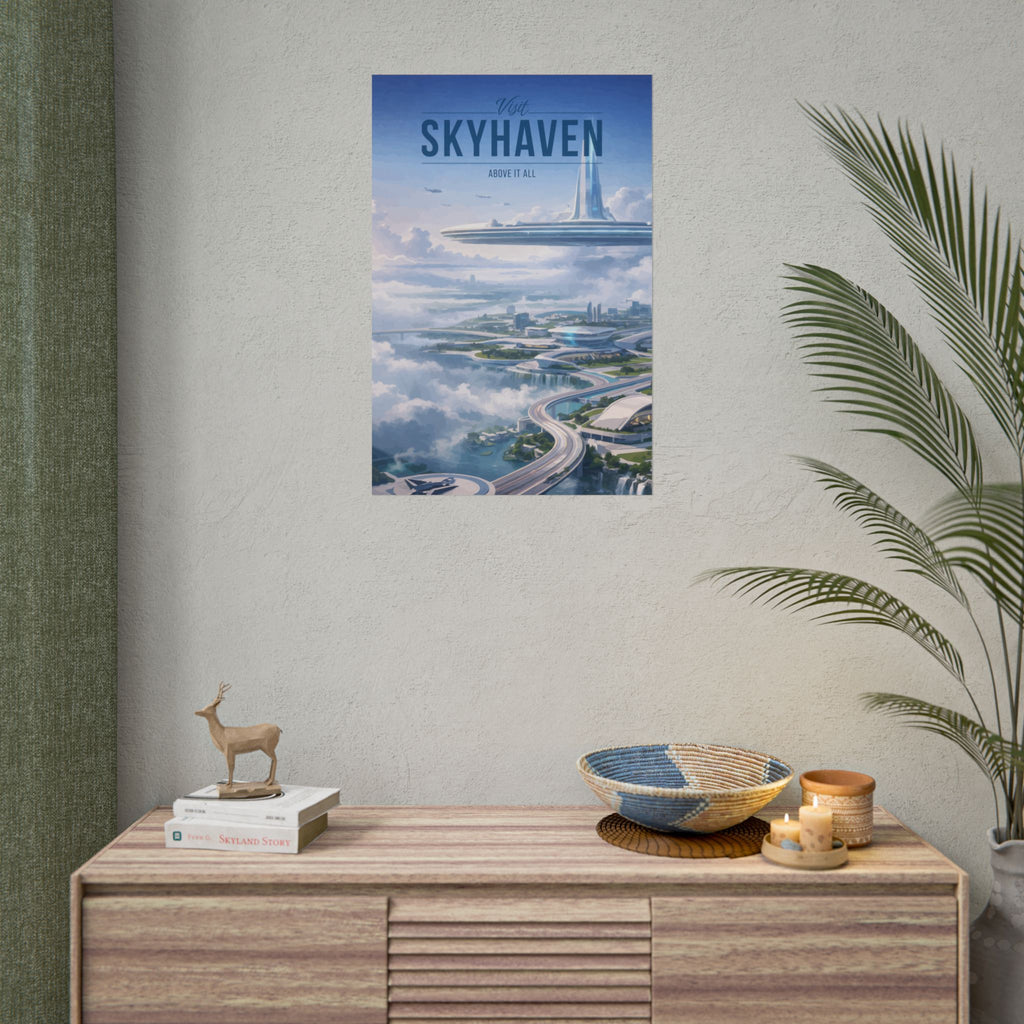 Skyhaven Travel Poster