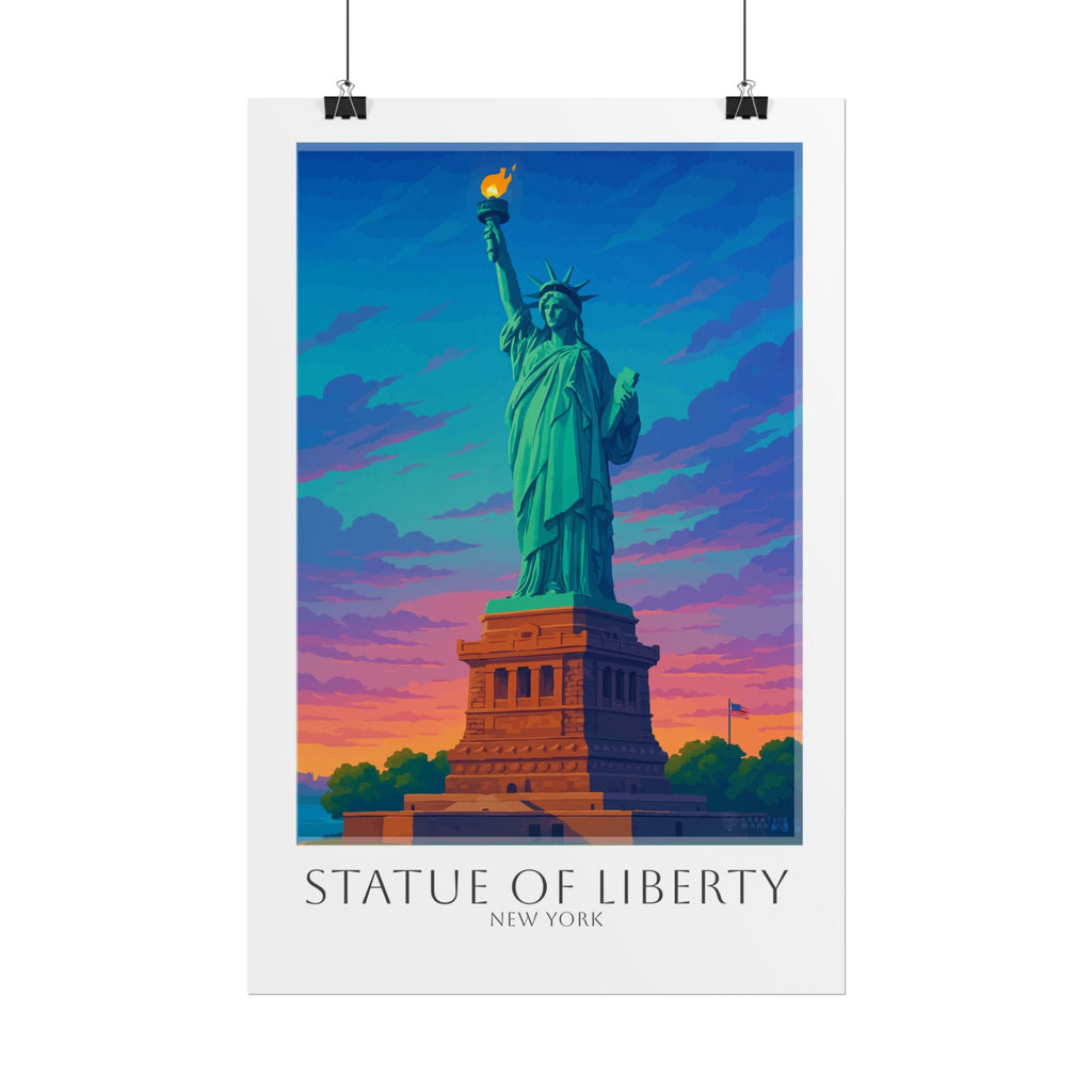 Statue Of Liberty Travel Poster