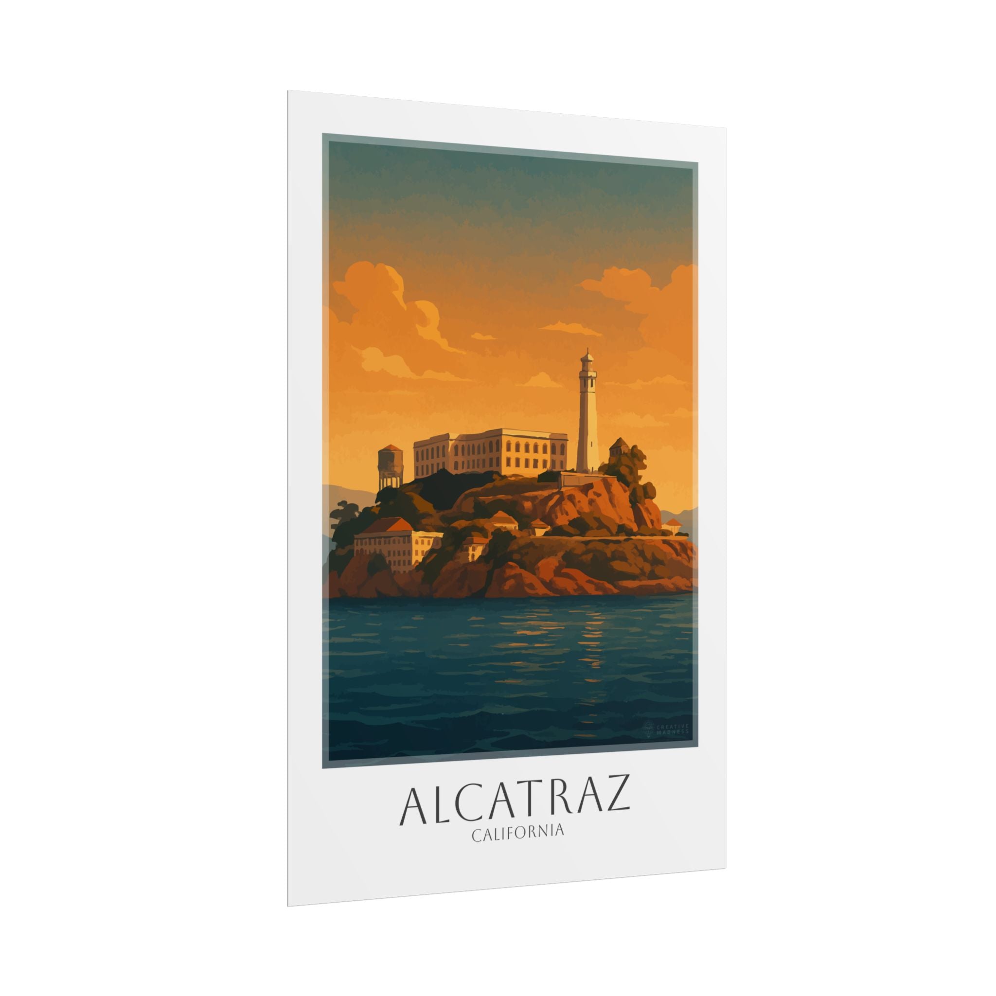 Alcatraz Travel Poster