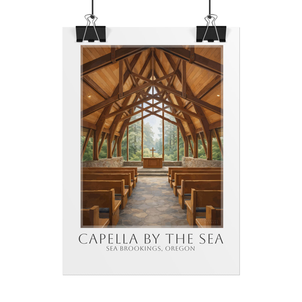 Capella By The Sea Travel Poster