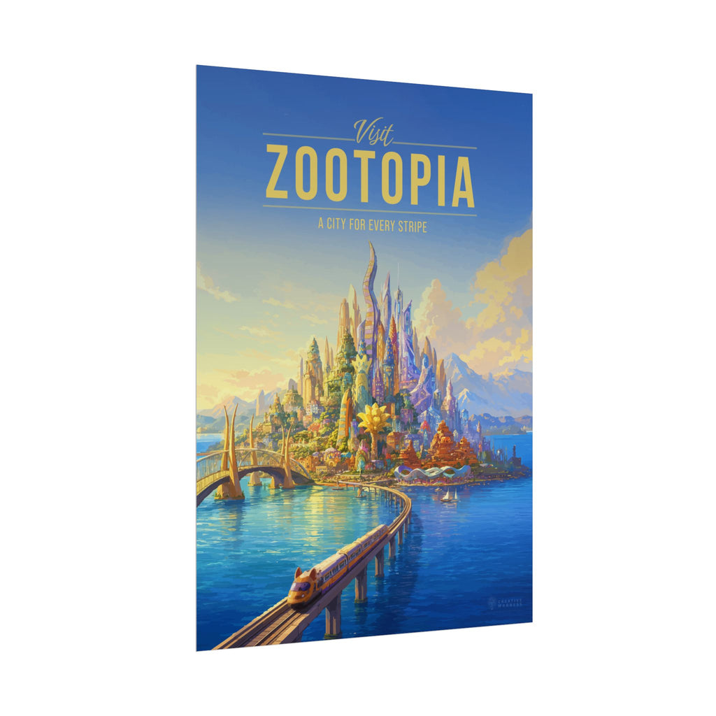 Zootopia Travel Poster