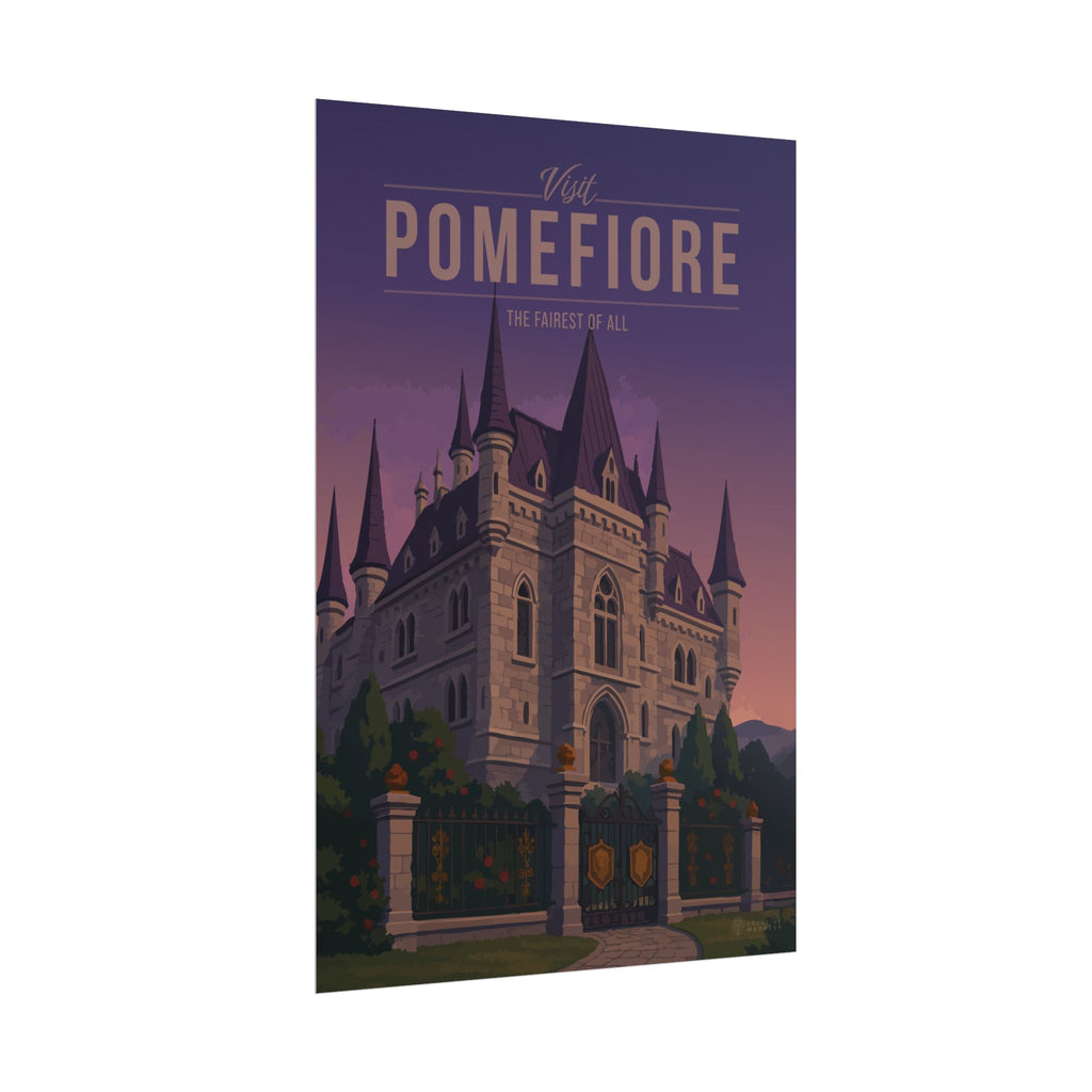 Pomefiore Travel Poster