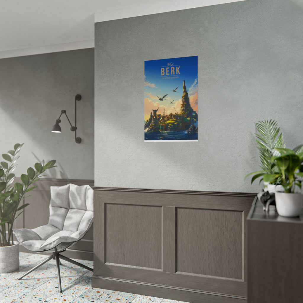 Berk Travel Poster
