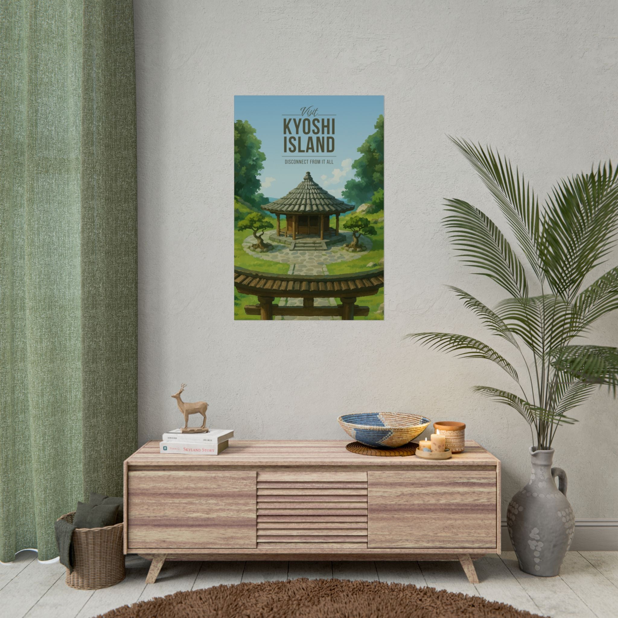 Kyoshi Island Travel Poster