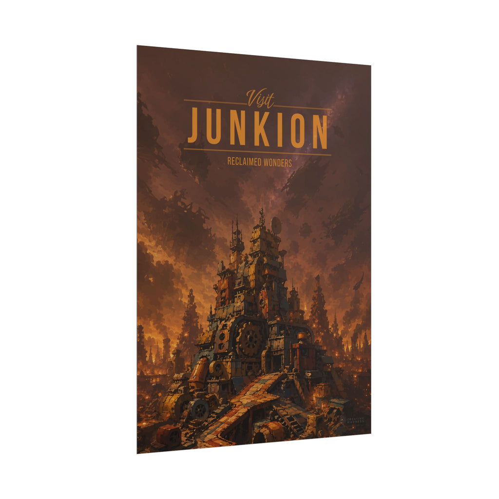 Junkion Travel Poster