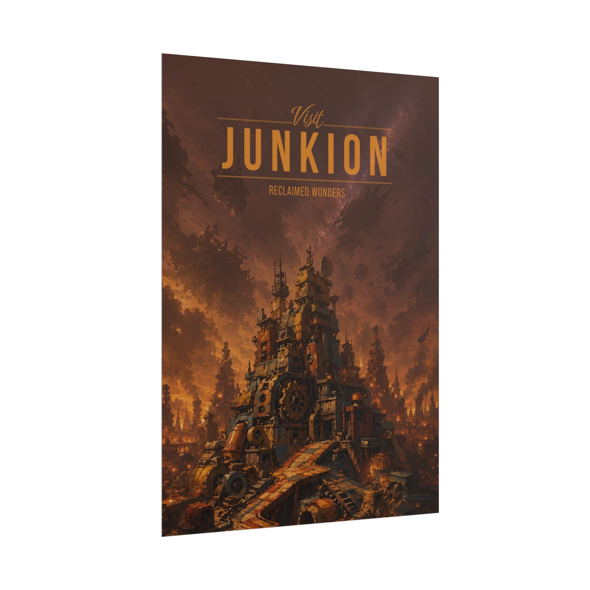 Junkion Travel Poster