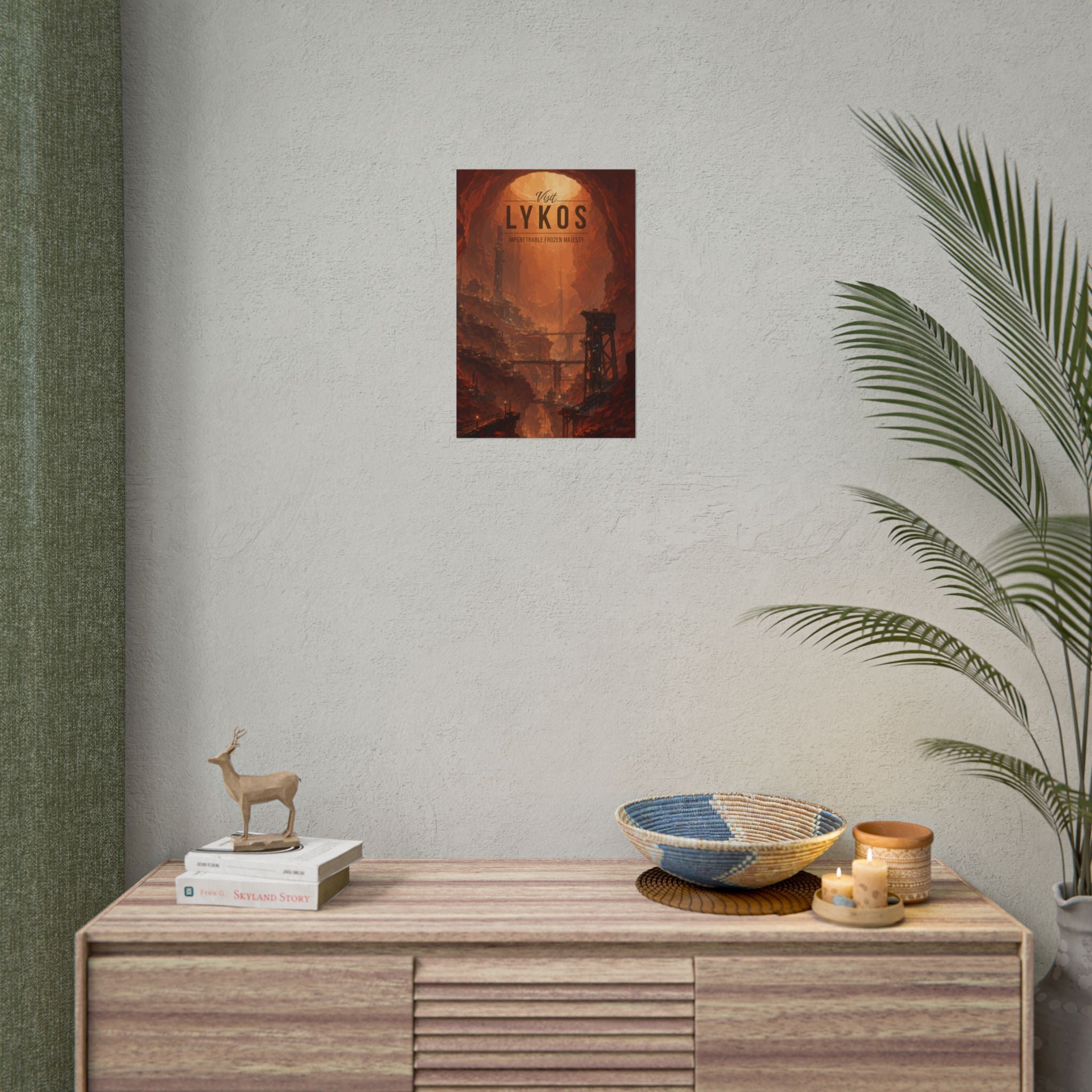 Lykos Travel Poster