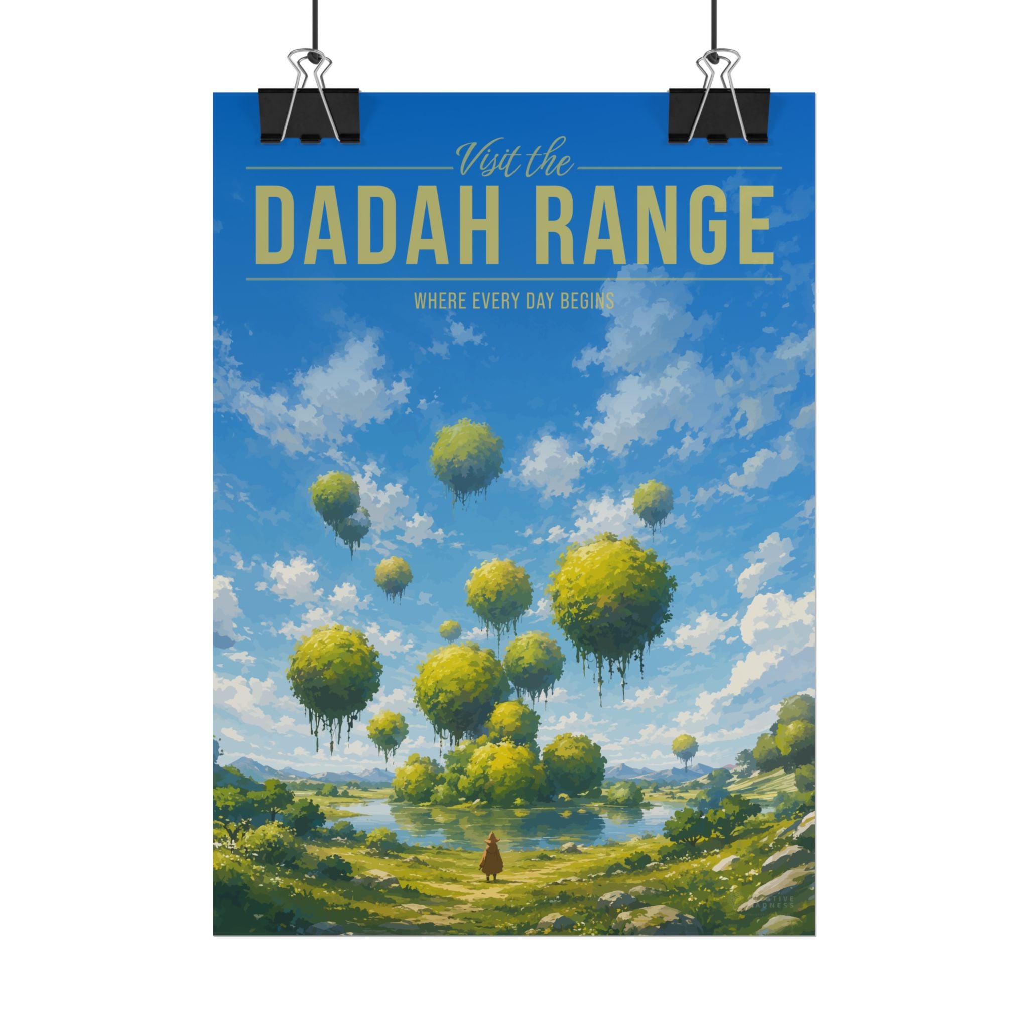 Dadah Range Travel Poster