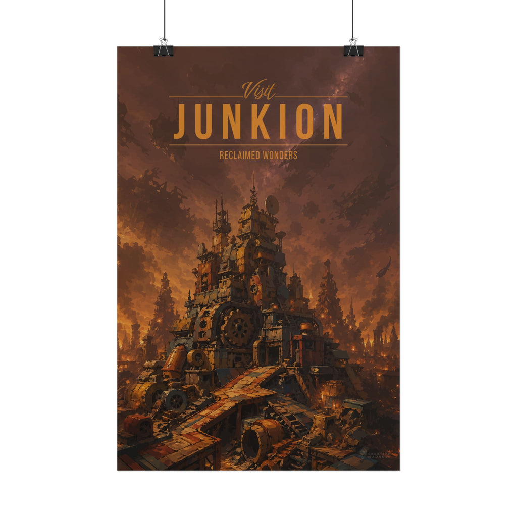 Junkion Travel Poster