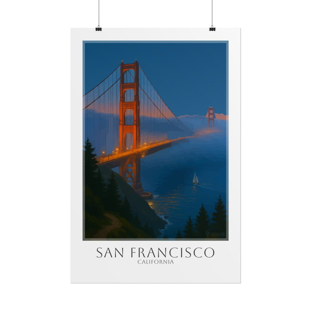 San Francisco Travel Poster