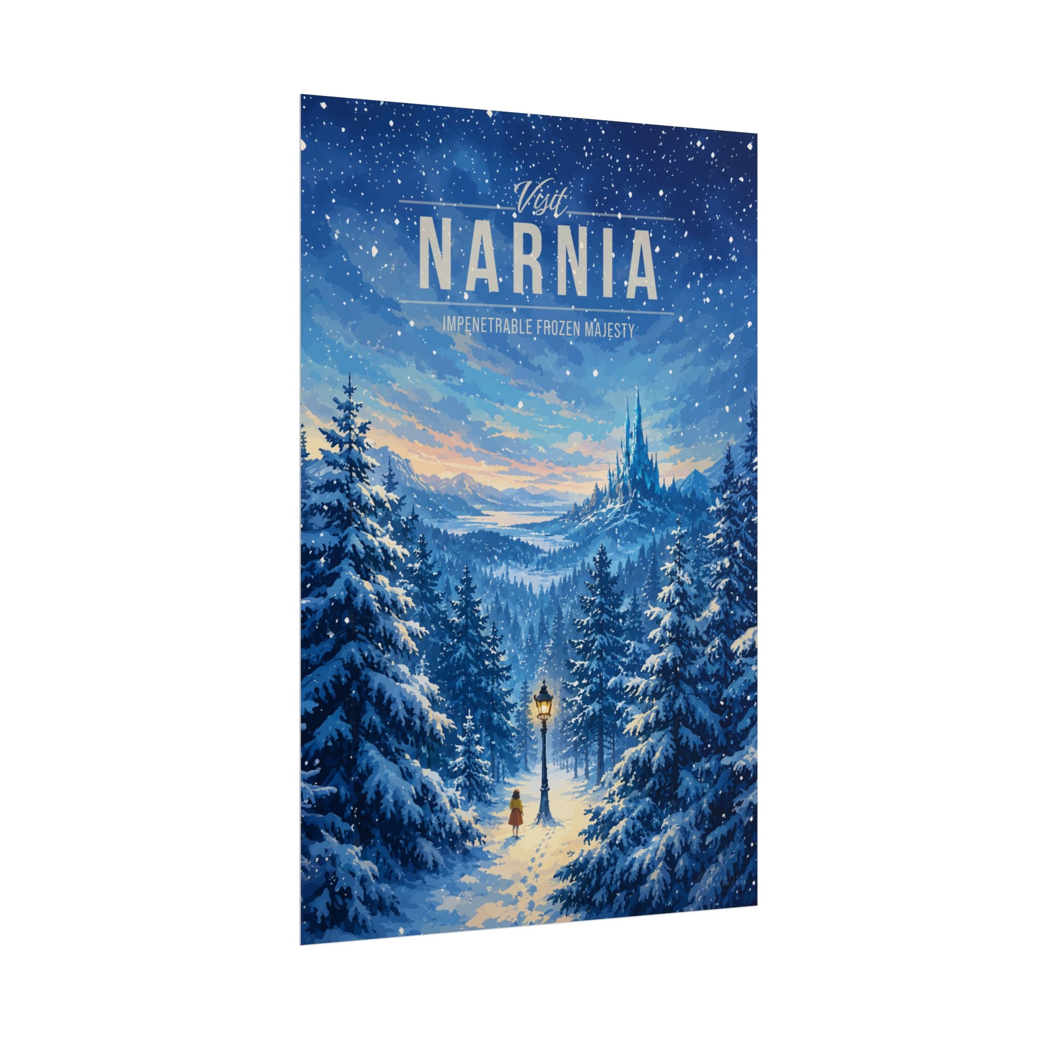 Narnia Travel Poster