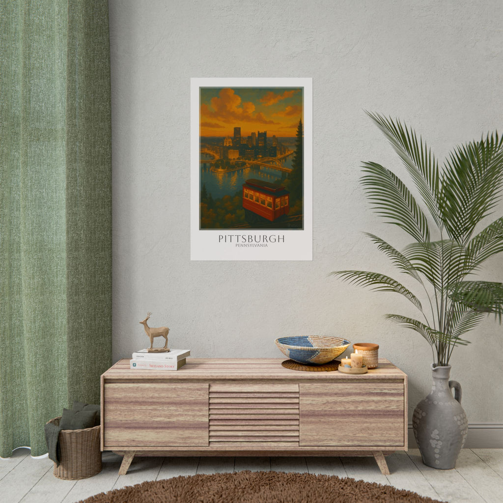 Pittsburgh Travel Poster