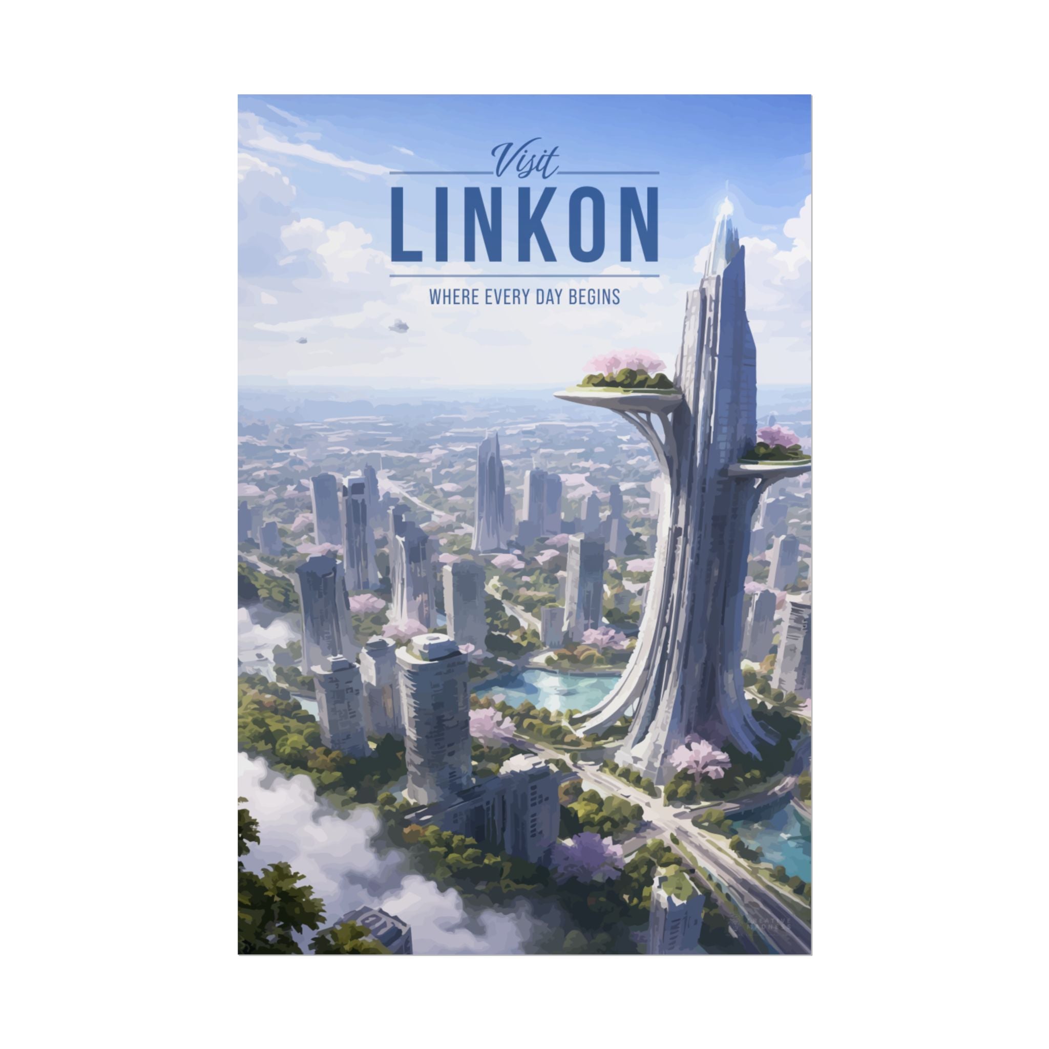 Linkon Travel Poster