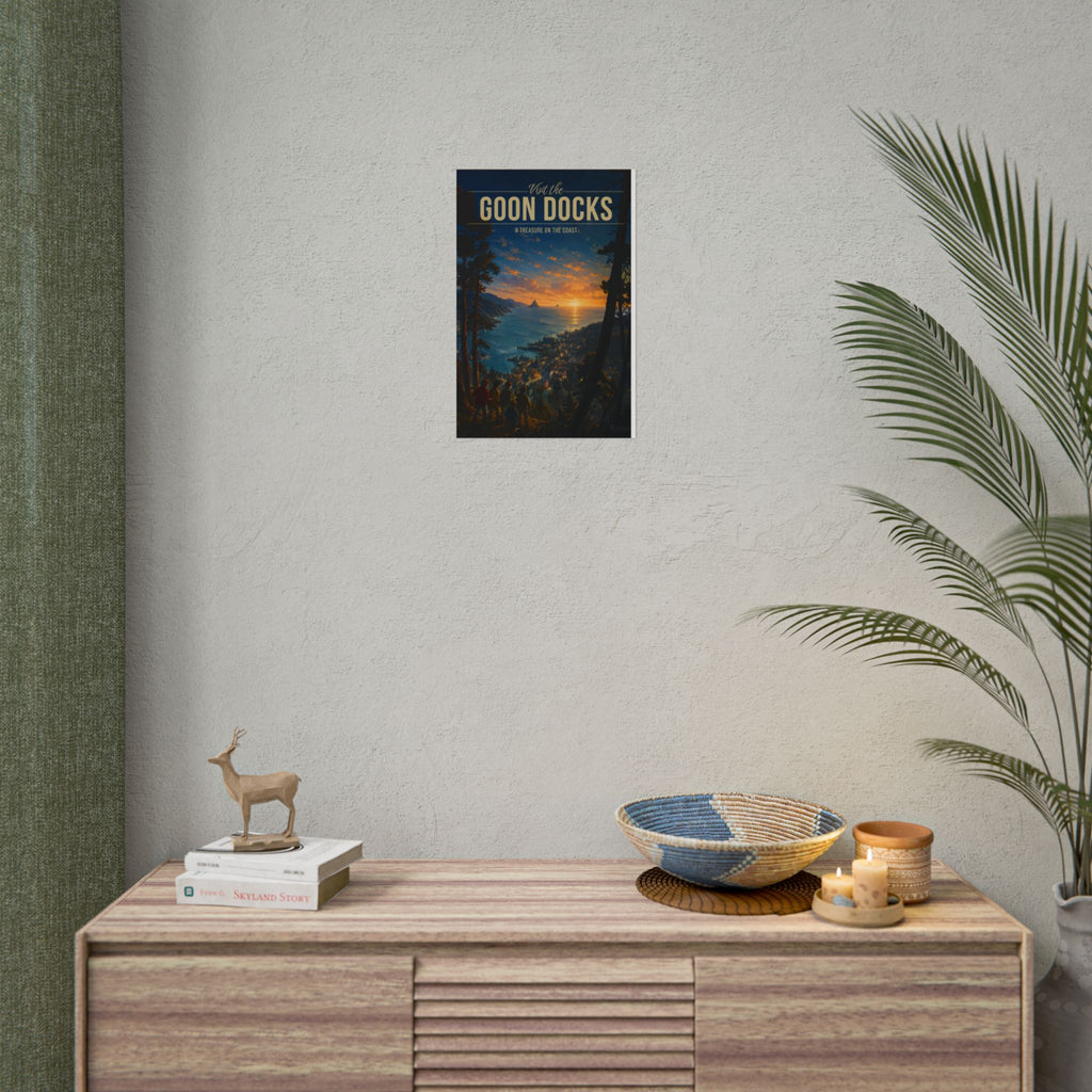 Goon Docks Travel Poster
