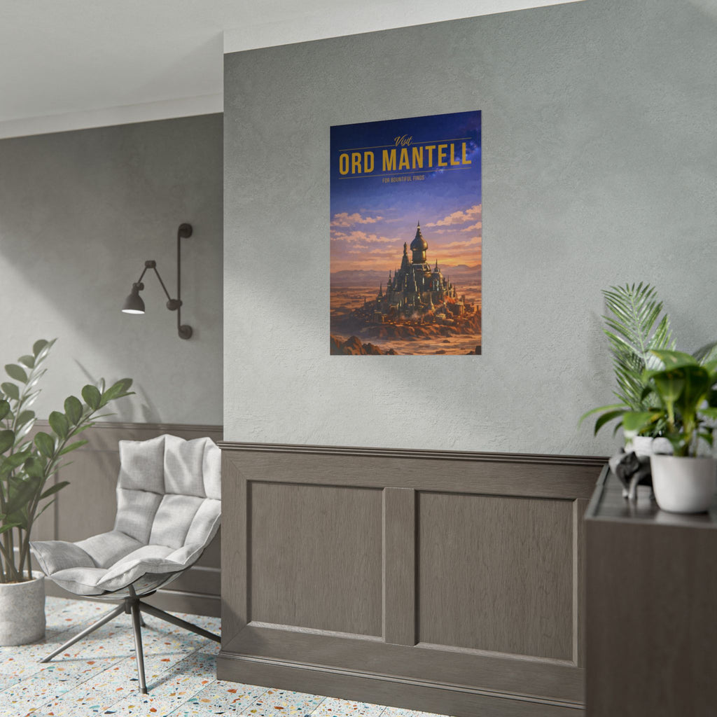 Ord Mantell Travel Poster