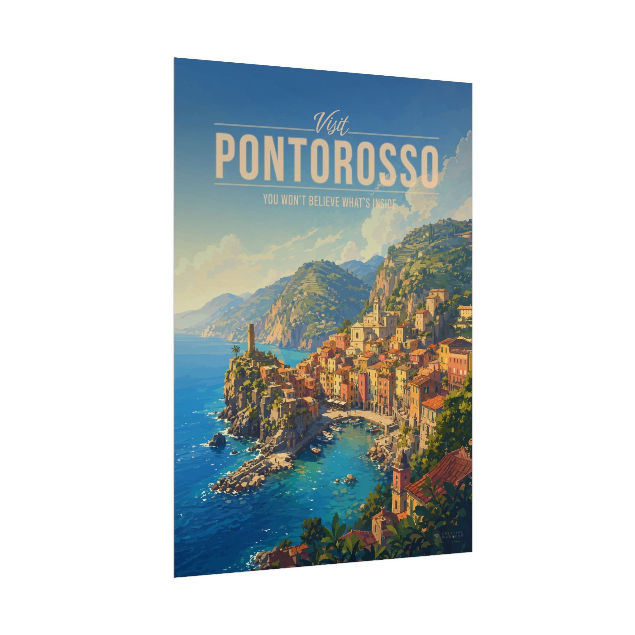 Pontorosso Travel Poster