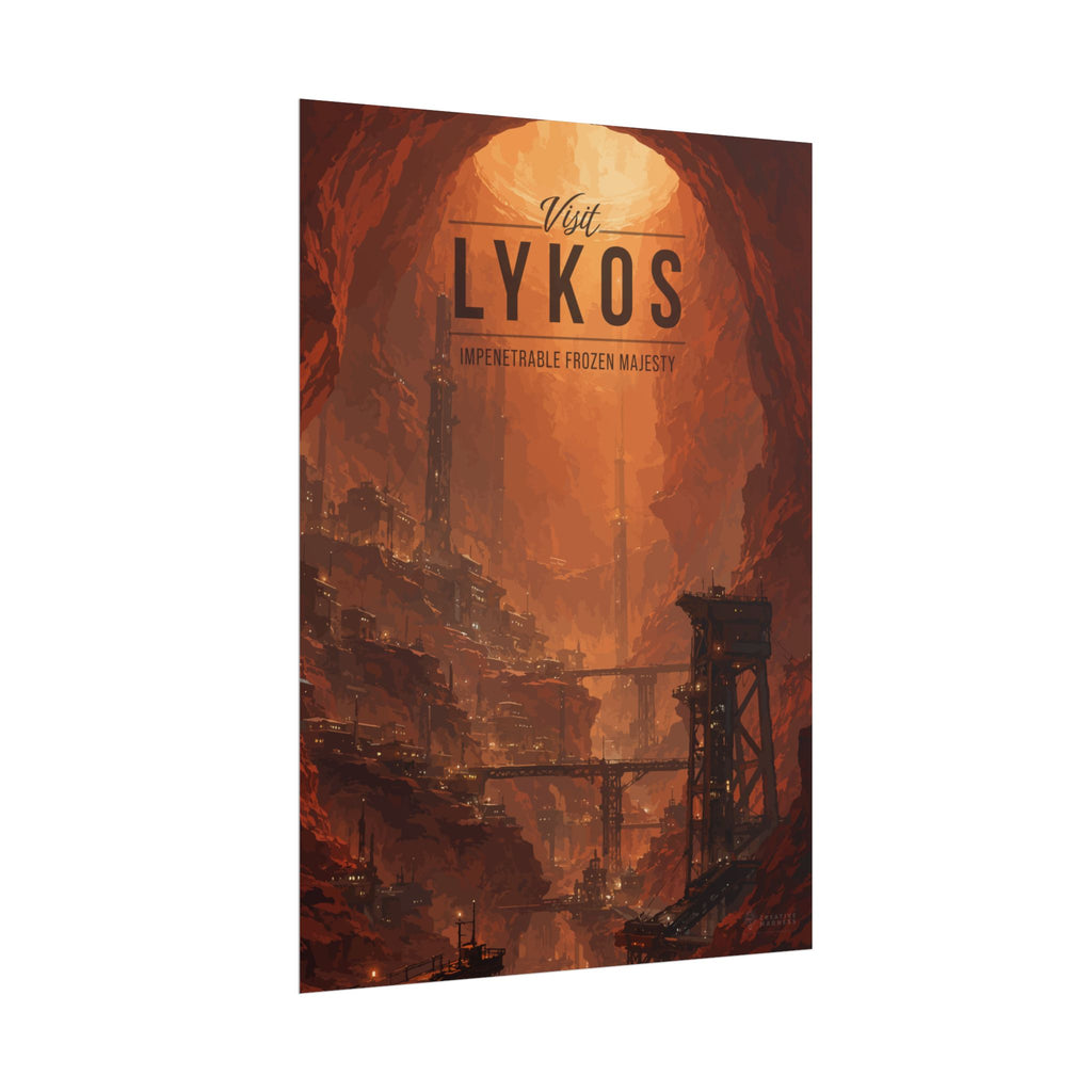 Lykos Travel Poster