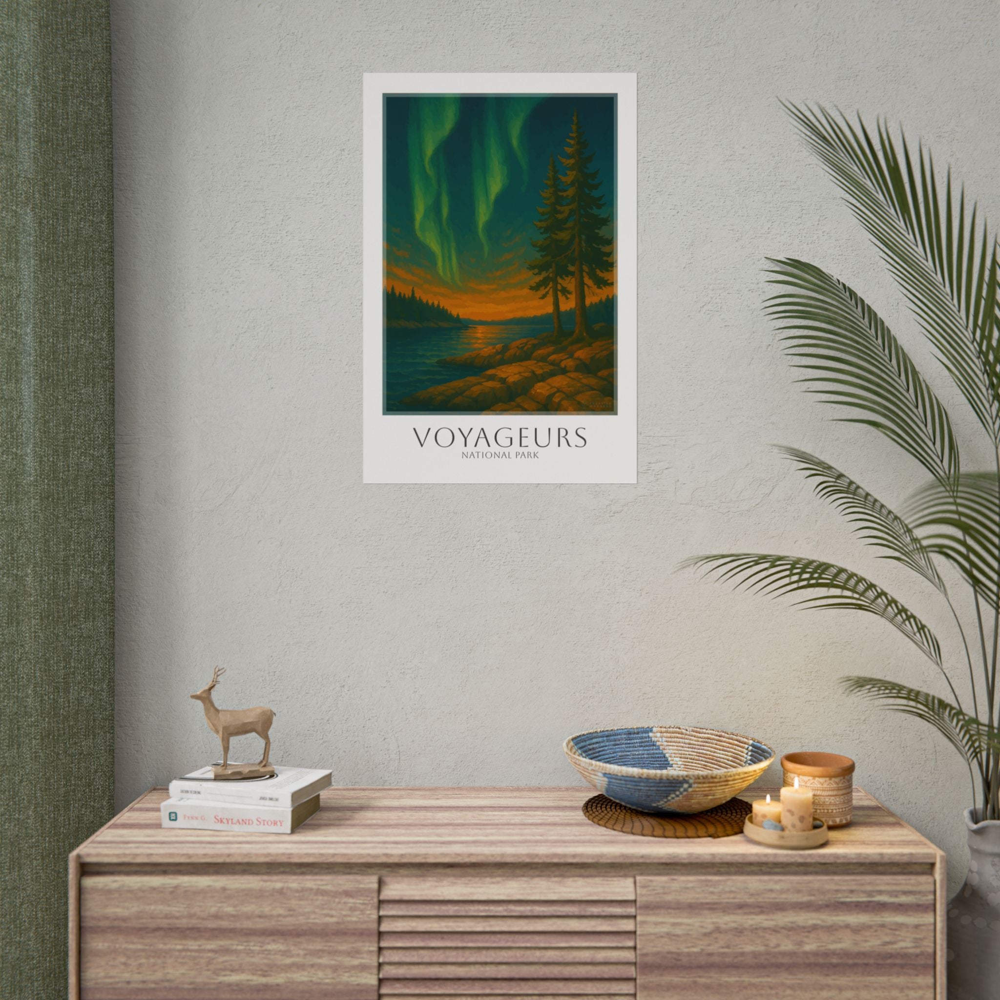 VOYAGEURS  * Travel Poster * National Park Wall Art