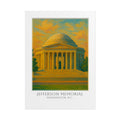 Jefferson Memorial Travel Poster