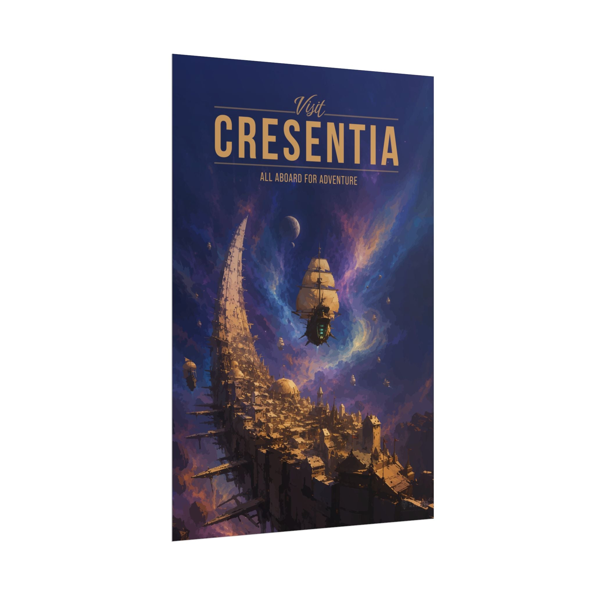 Cresentia Travel Poster