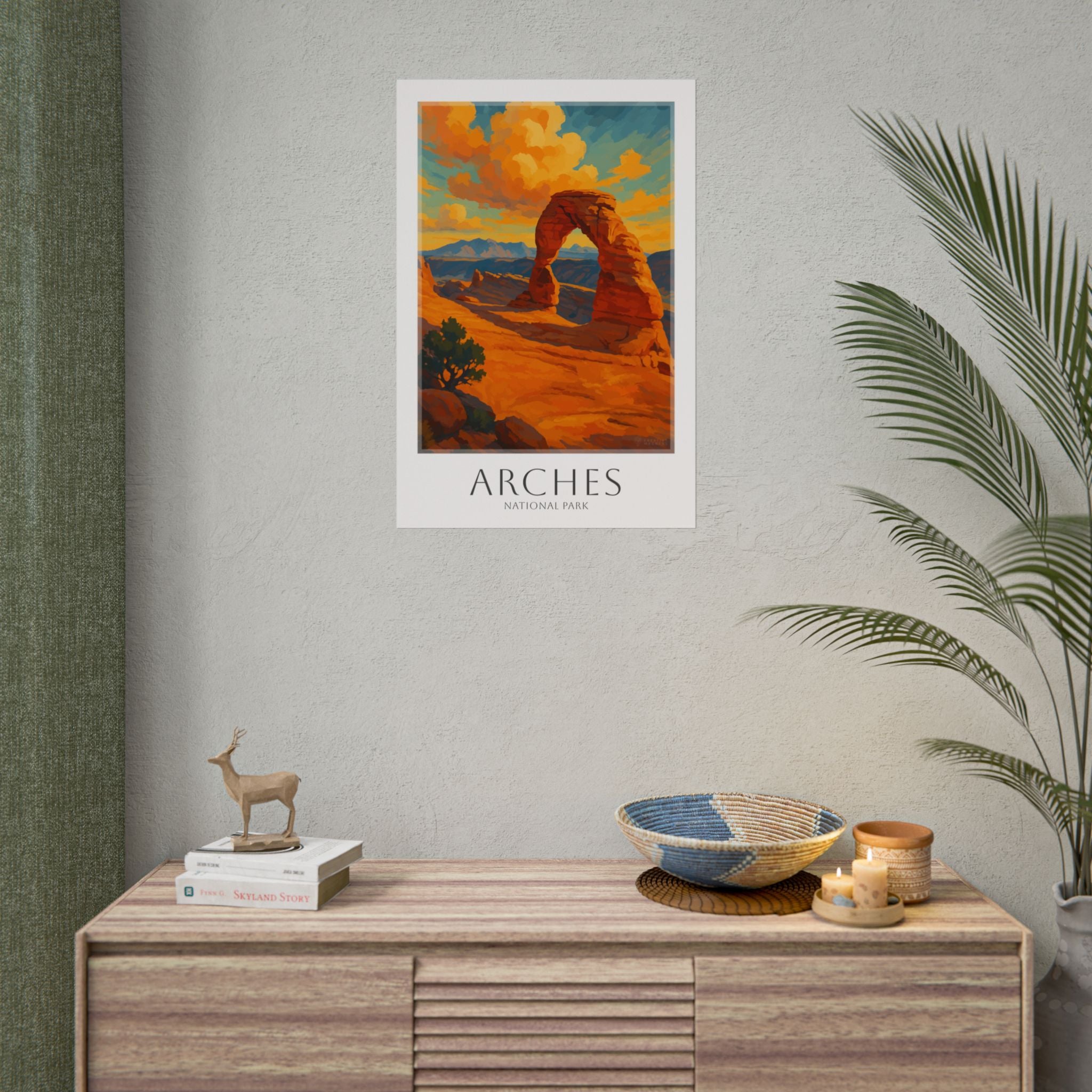 ARCHES * Travel Poster * National Park Wall Art