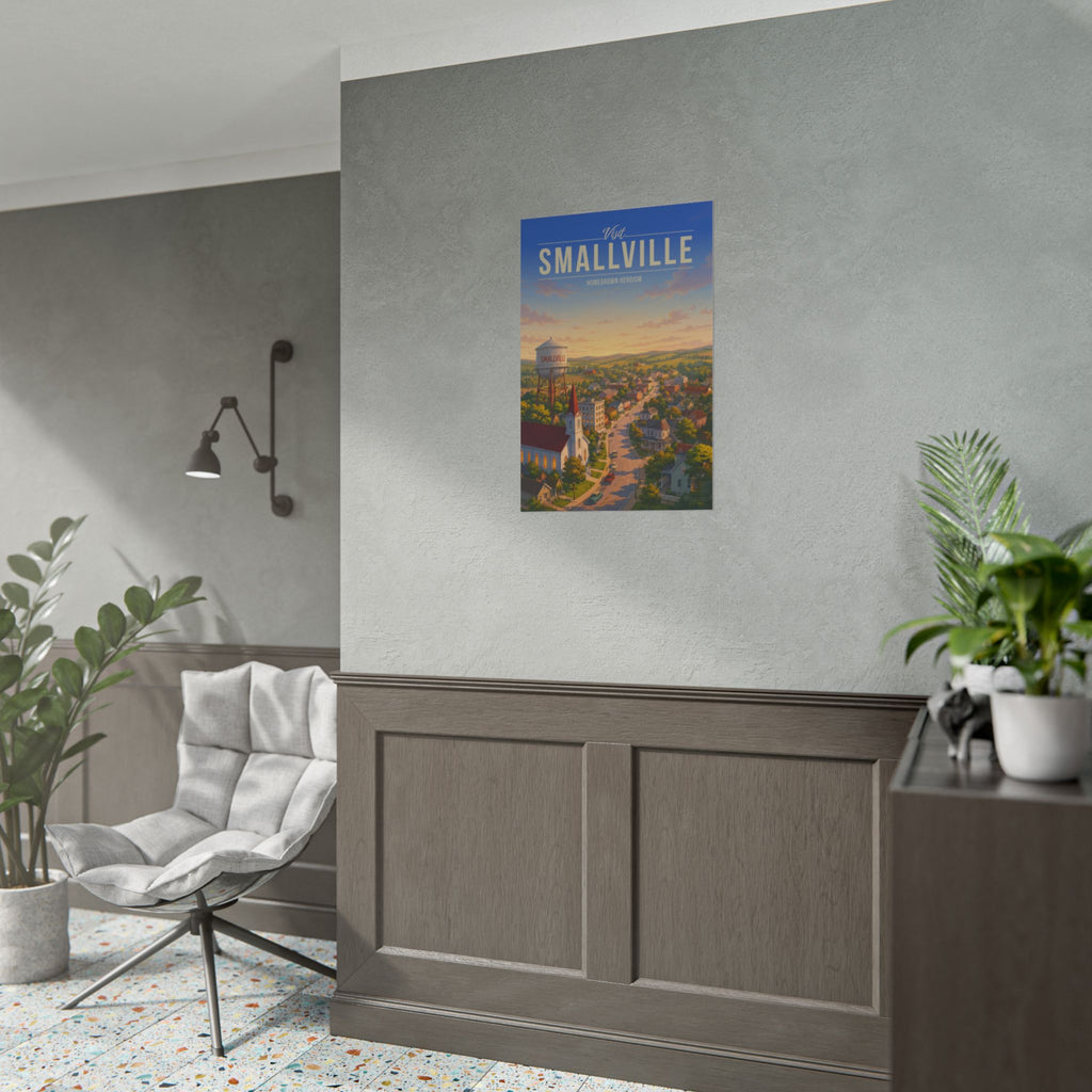 Smallville Travel Poster