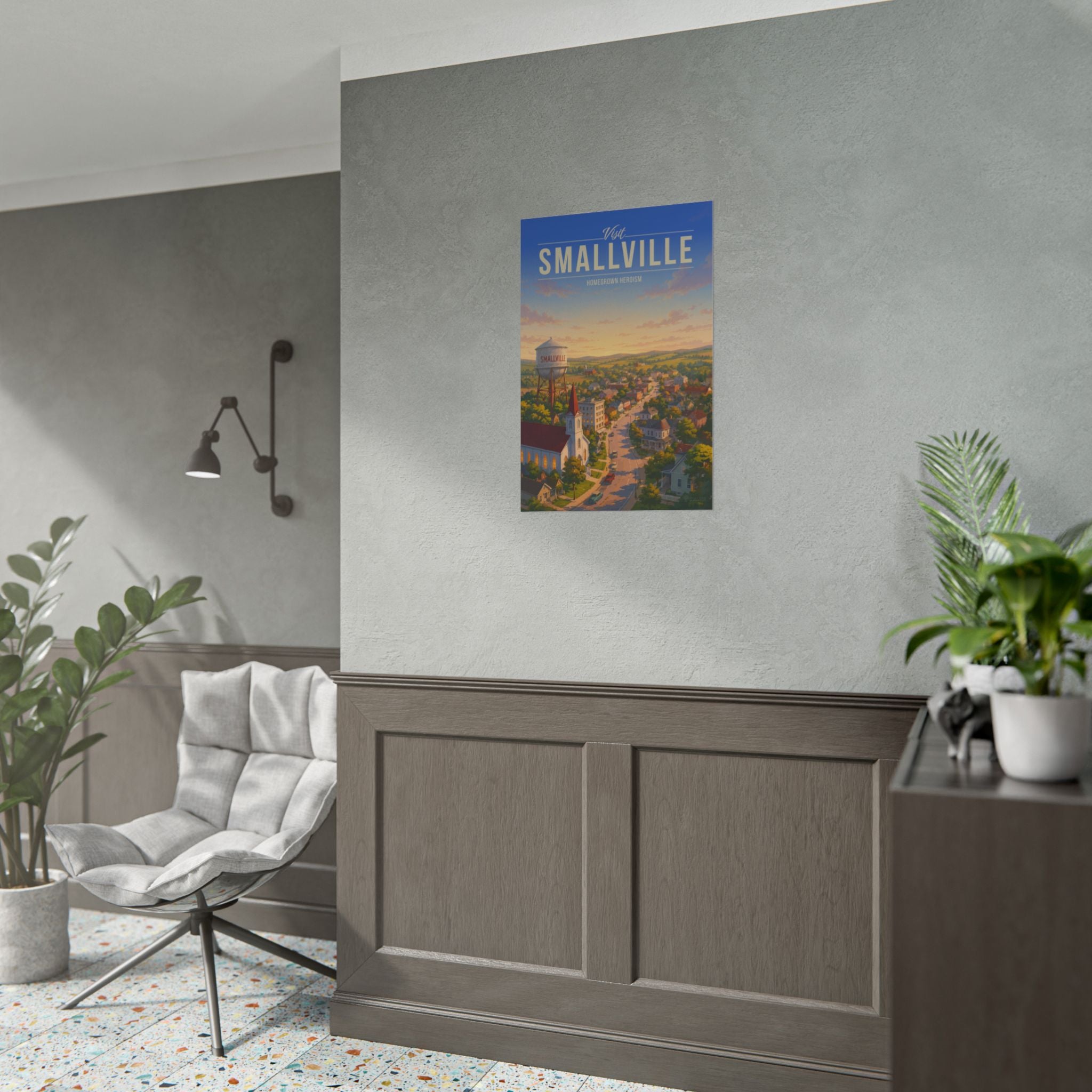 Smallville Travel Poster