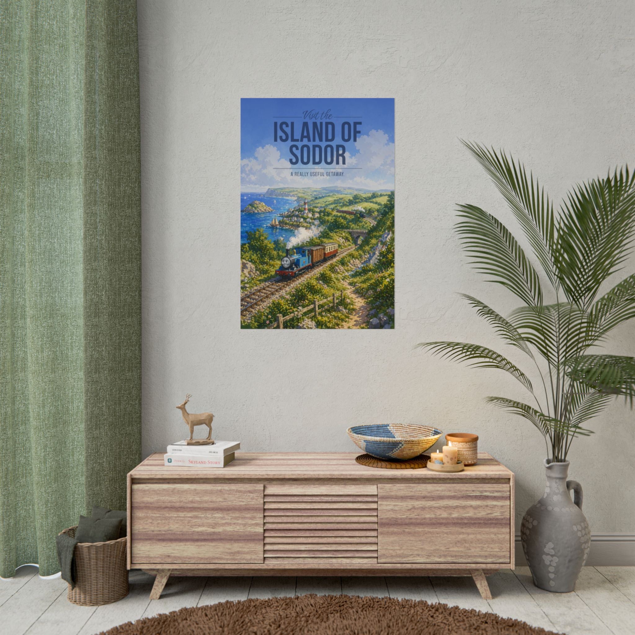 Island Of Sodor Travel Poster