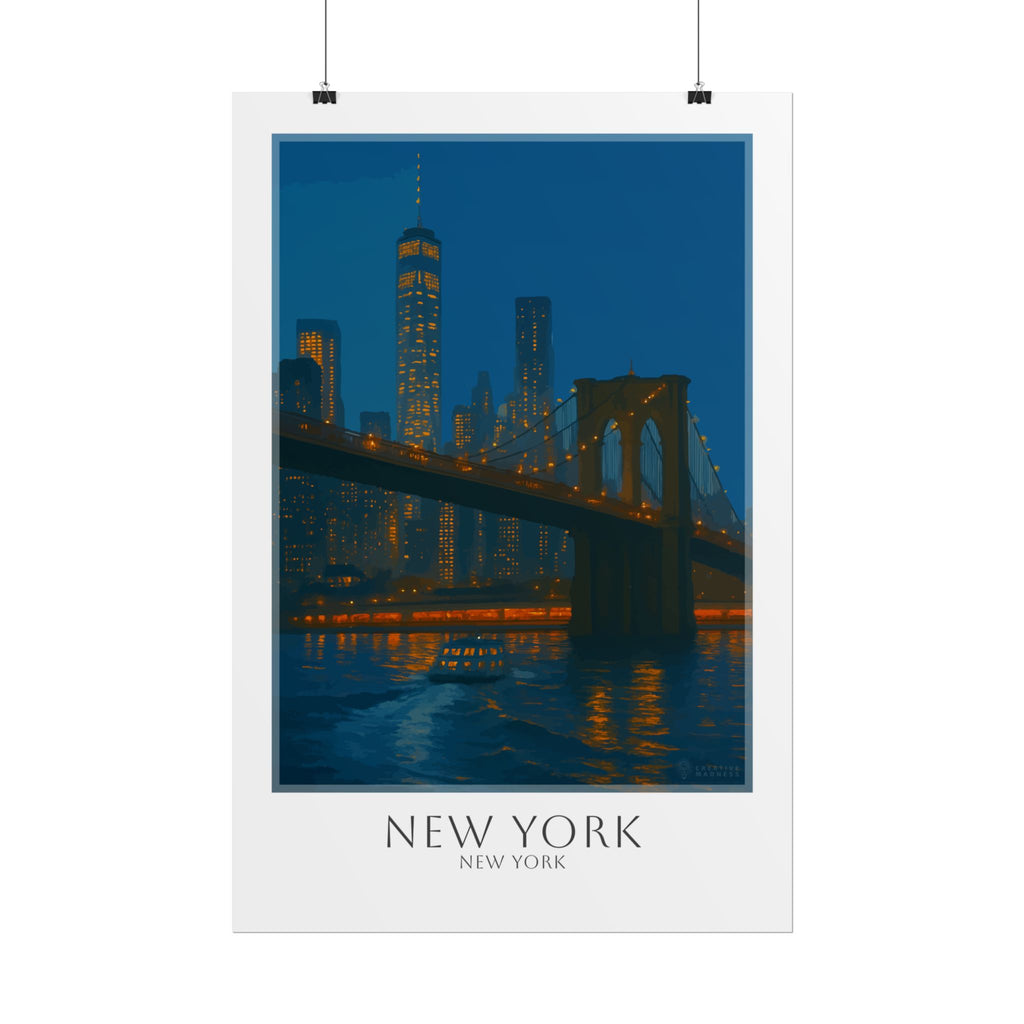New York Travel Poster