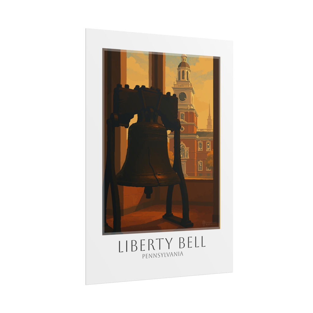 Liberty Bell Travel Poster