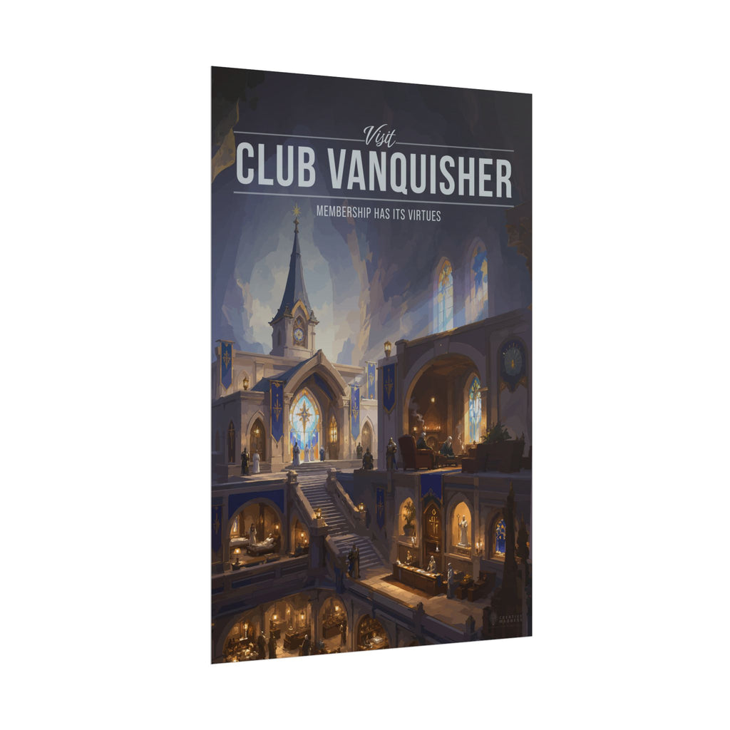 Club Vanquisher Travel Poster