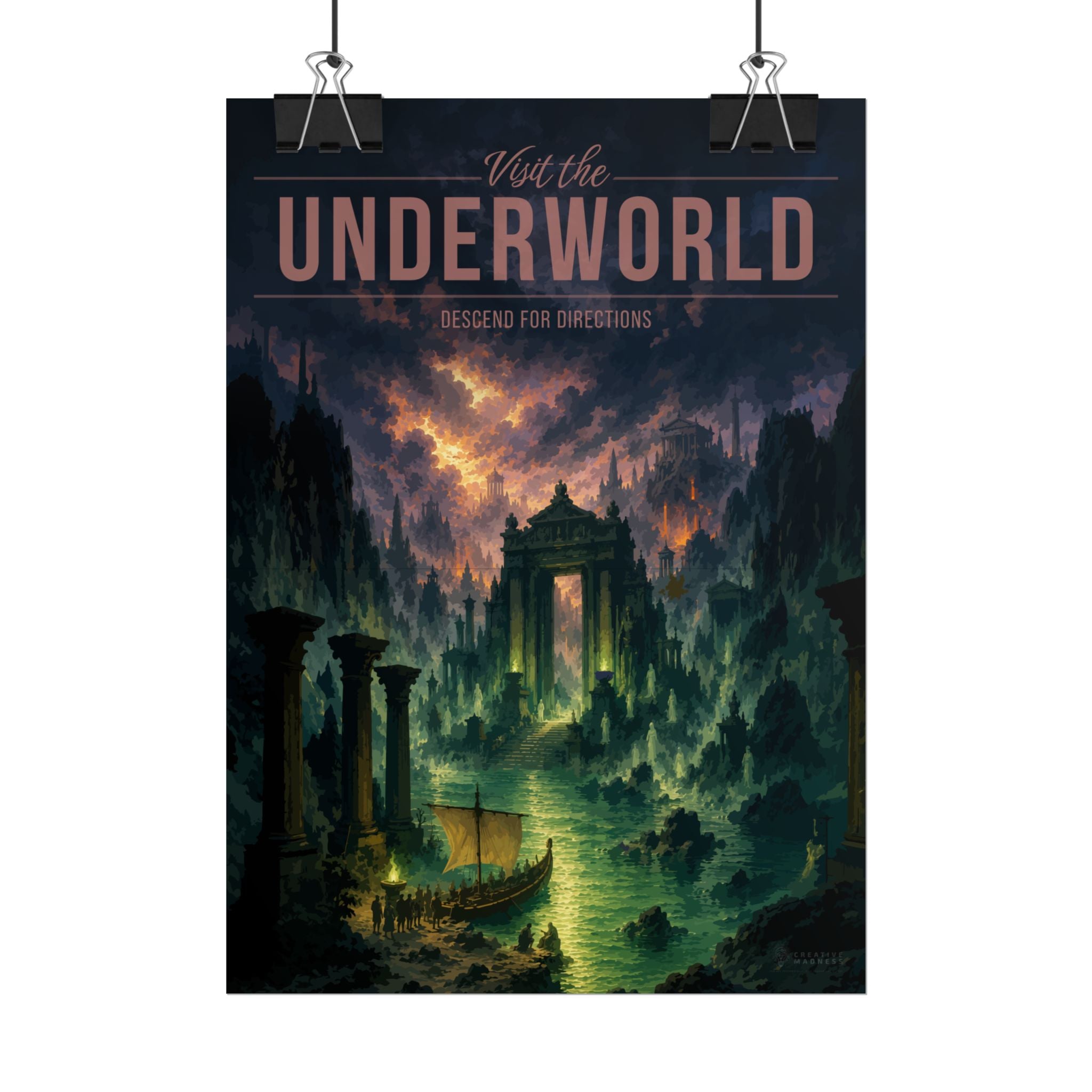 Underworld Travel Poster