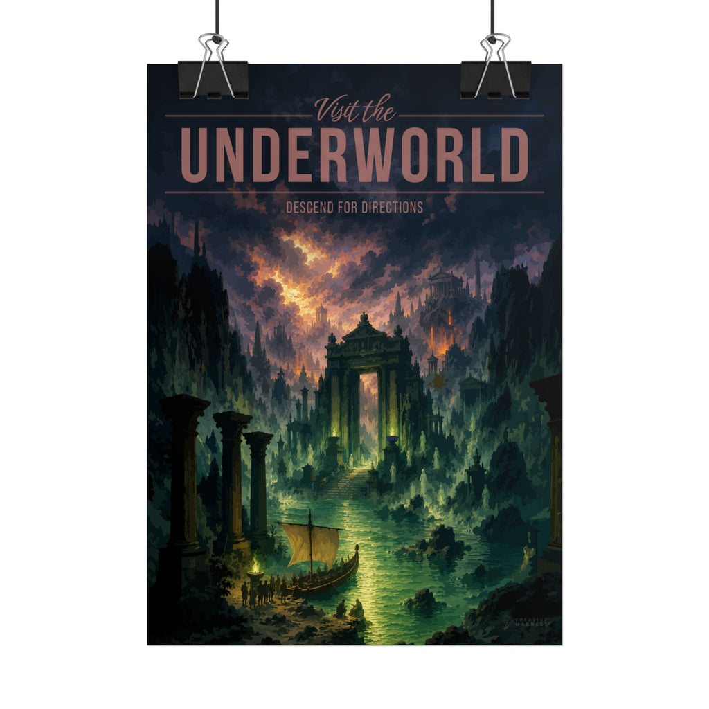 Underworld Travel Poster