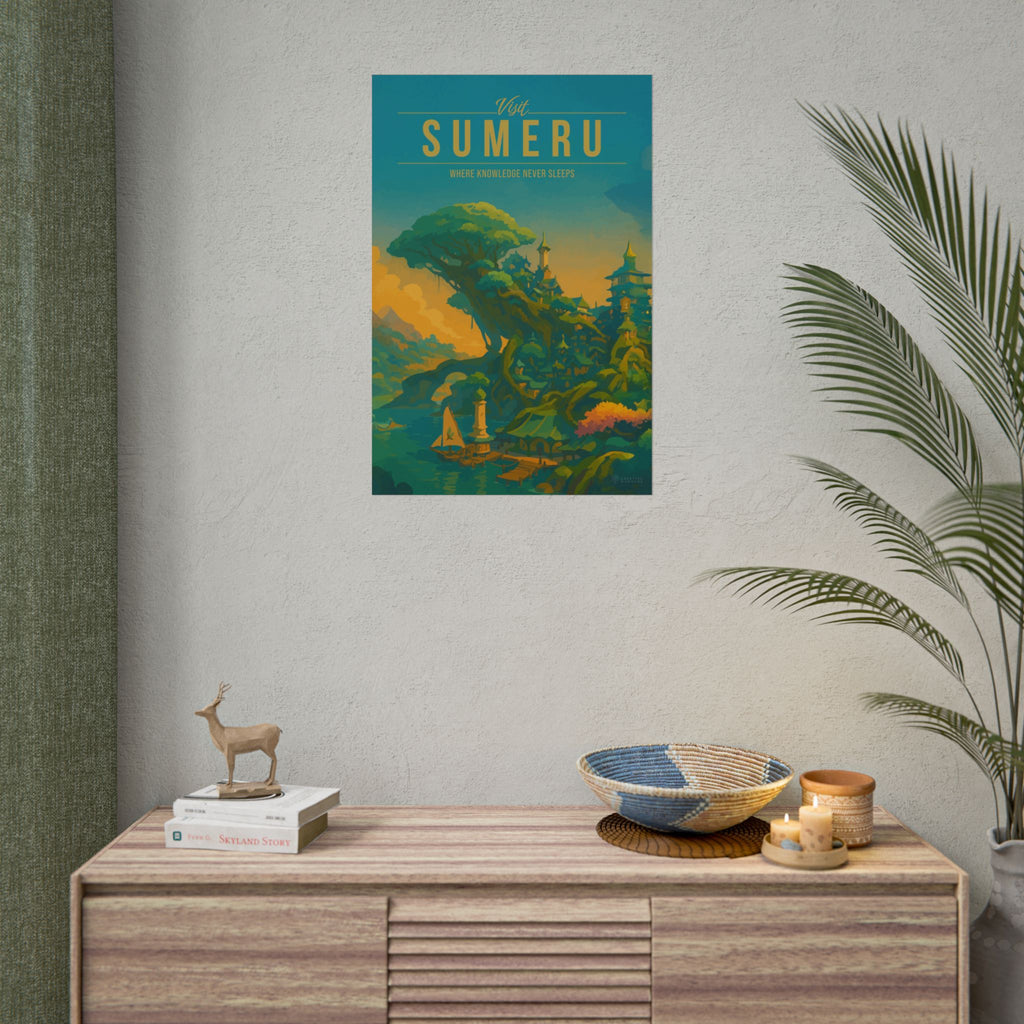Sumeru Travel Poster