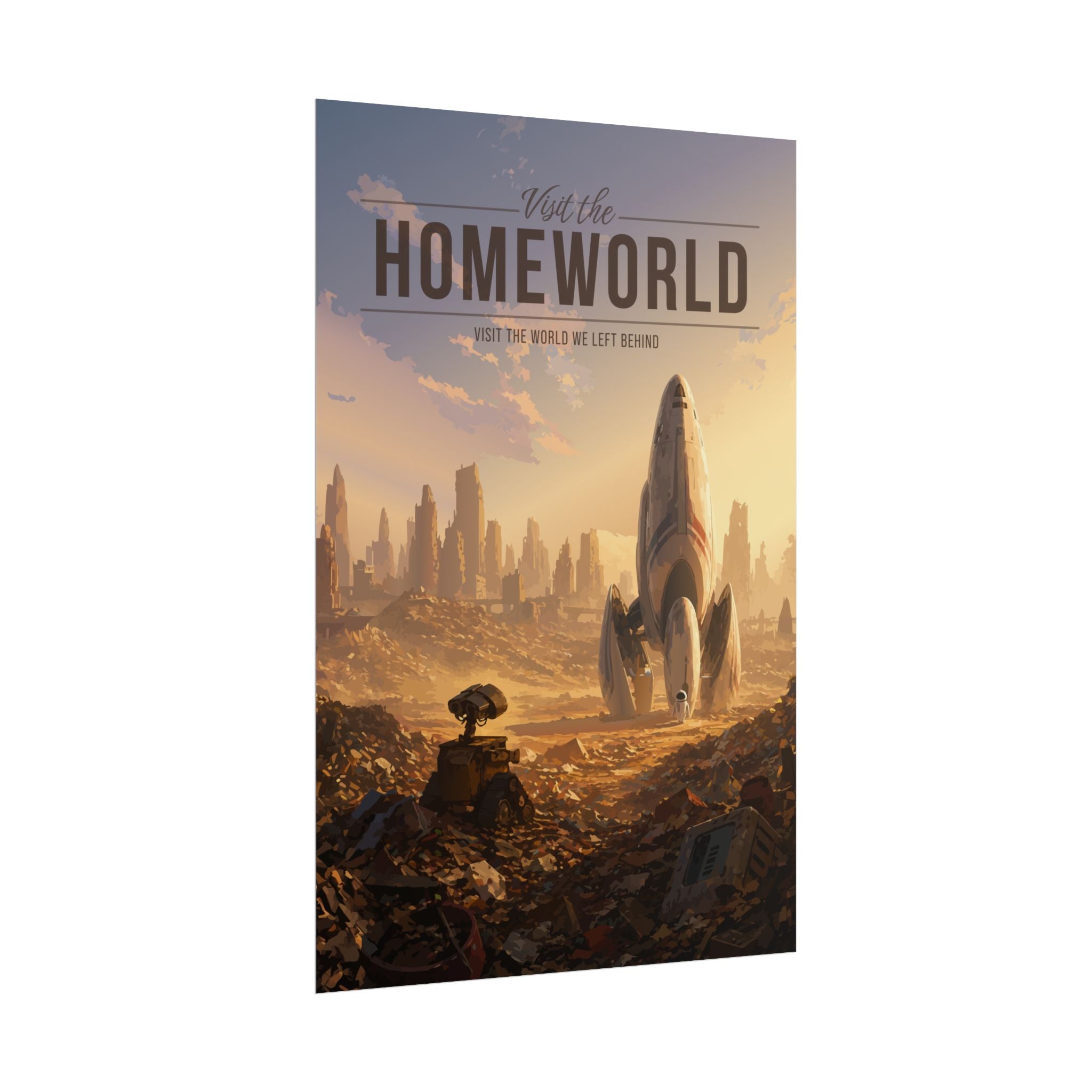Homeworld Travel Poster