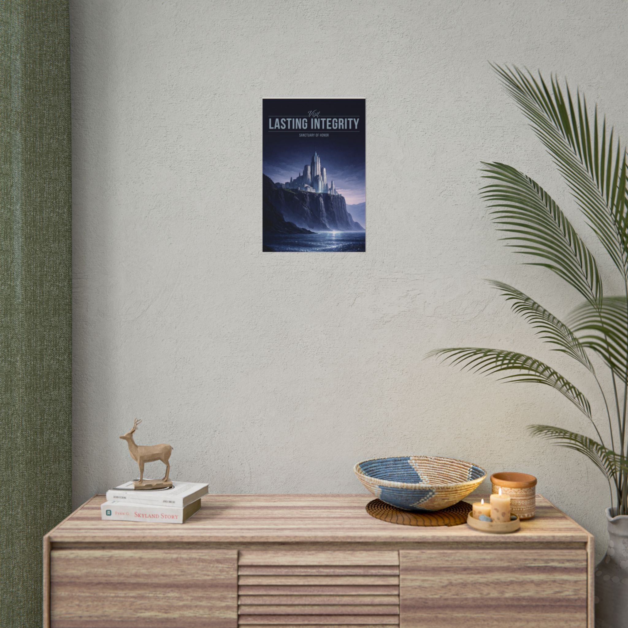 Lasting Integrity Travel Poster