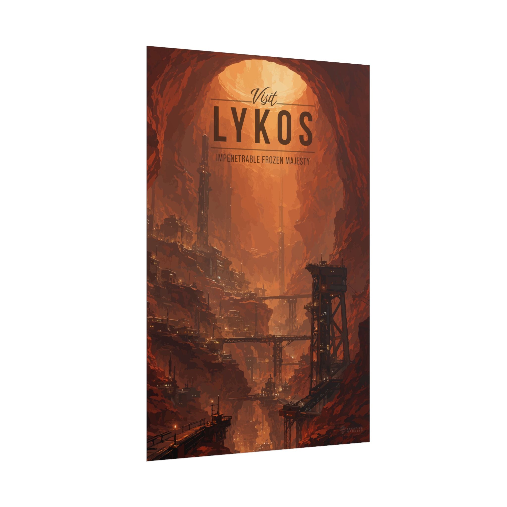 Lykos Travel Poster