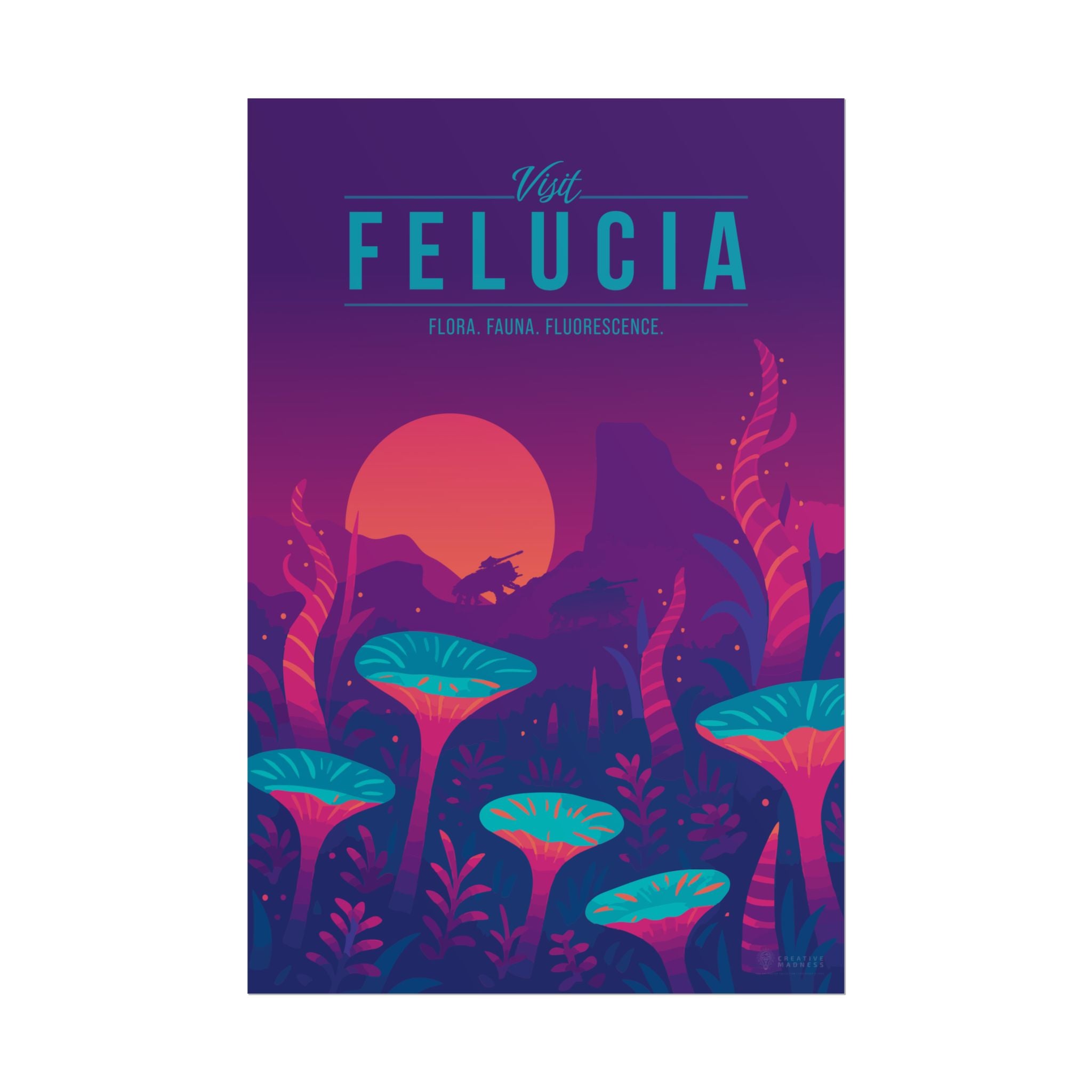 Felucia Travel Poster