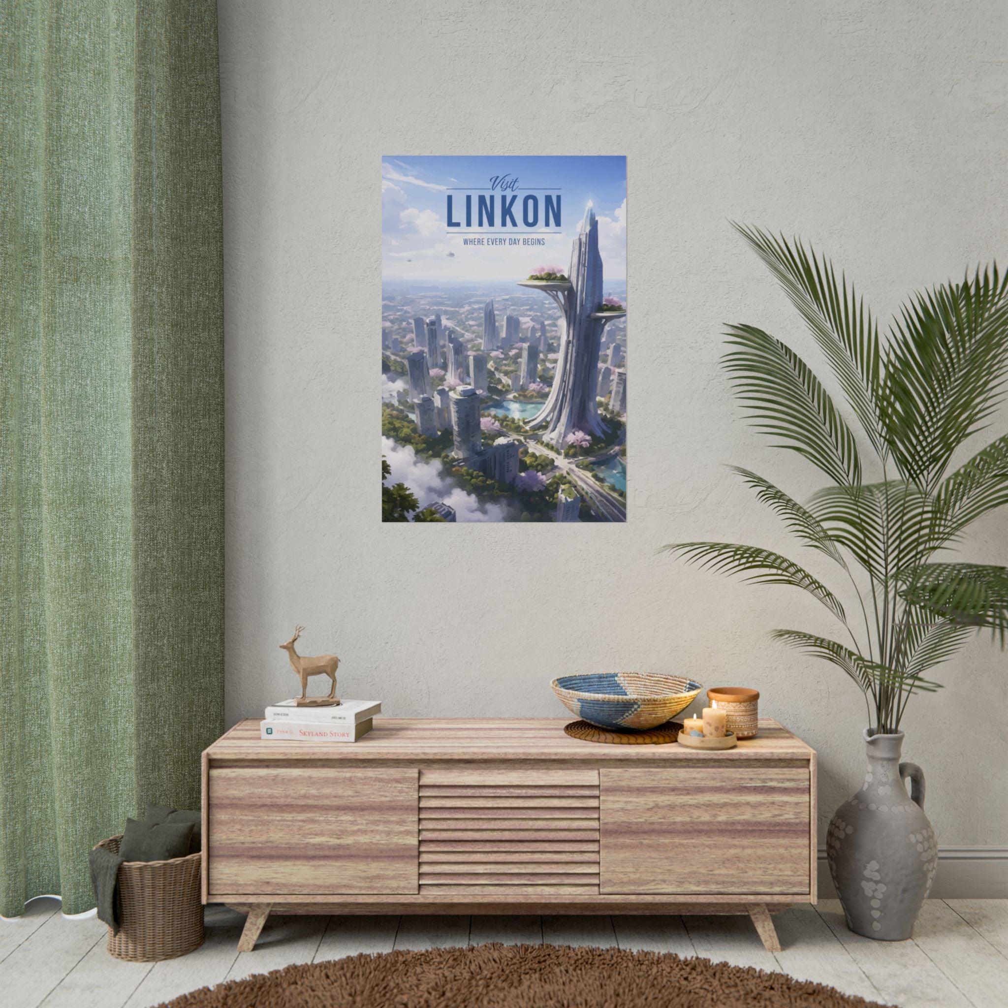 Linkon Travel Poster