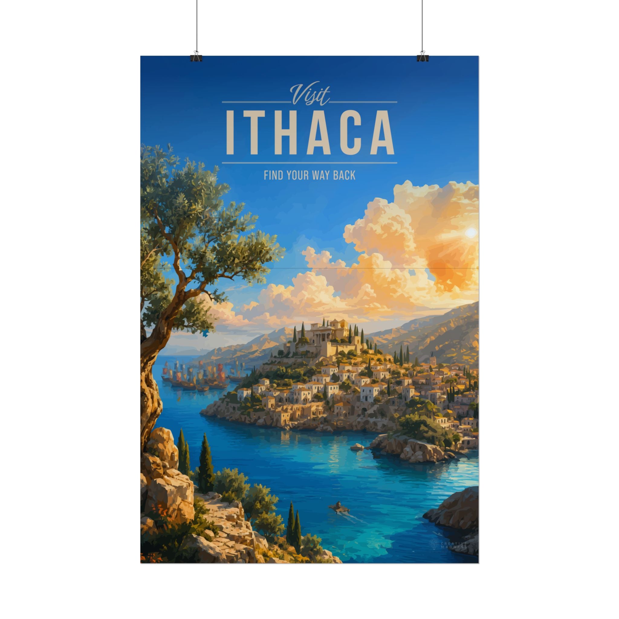 Ithaca Travel Poster