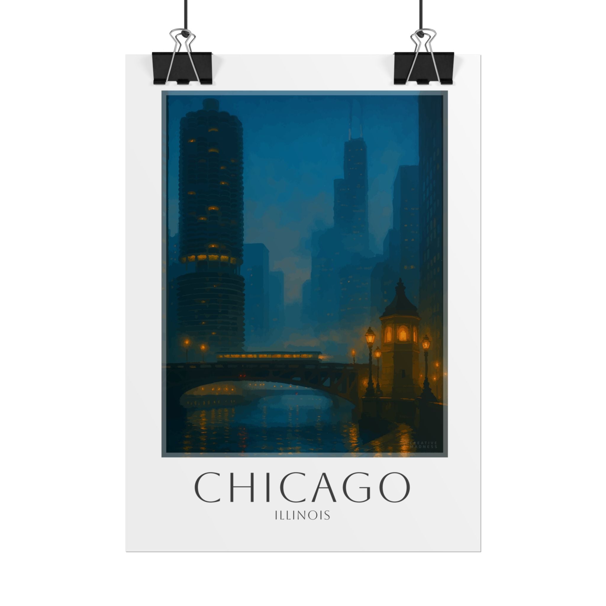 Chicago Travel Poster