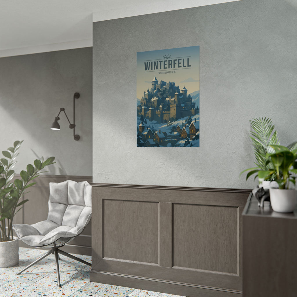 Winterfell Travel Poster